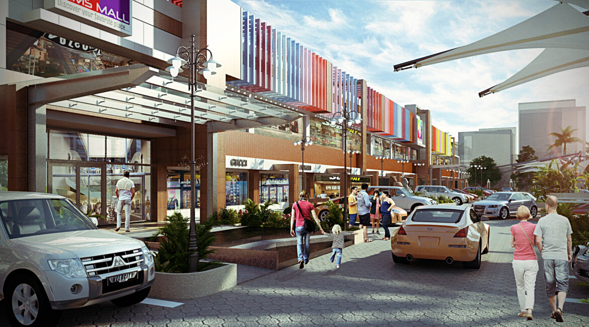 Mall Gate View