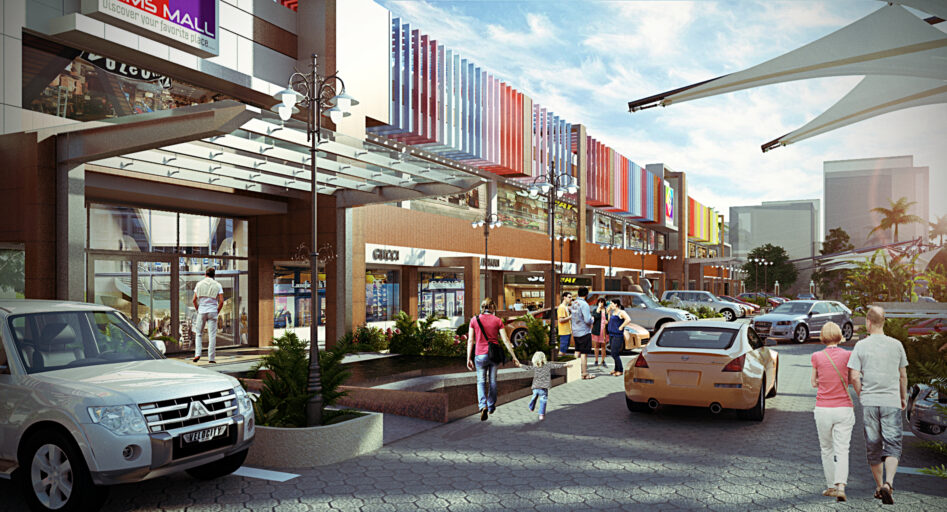 Mall Gate View